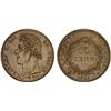 Image 1 : FRENCH COLONIES: Charles X, 1824-1830, AE 10 centimes, 1825-A, AU