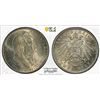 Image 1 : BAVARIA: Otto, 1886-1913, AR 2 mark, 1911-D, PCGS MS63