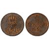 Image 1 : HANOVER: Ernst August, 1837-1851, AE pfennig, 1851, Unc