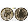 Image 1 : HANOVER: Georg V, 1851-1866, AR 1/6 thaler, 1863-B, PCGS MS62