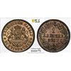 Image 1 : NASSAU: Duke Adolph, 1839-1866, AE kreuzer, 1862, PCGS MS64 RB