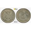 Image 1 : GERMANY: Kaiserreich, 5 pfennig, 1905-E, PCGS MS64