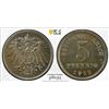 Image 1 : GERMANY: Kaiserreich, 5 pfennig, 1915-D, PCGS MS64