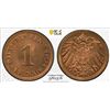 Image 1 : GERMANY: Kaiserreich, AE pfennig, 1916-D, PCGS MS64 RB