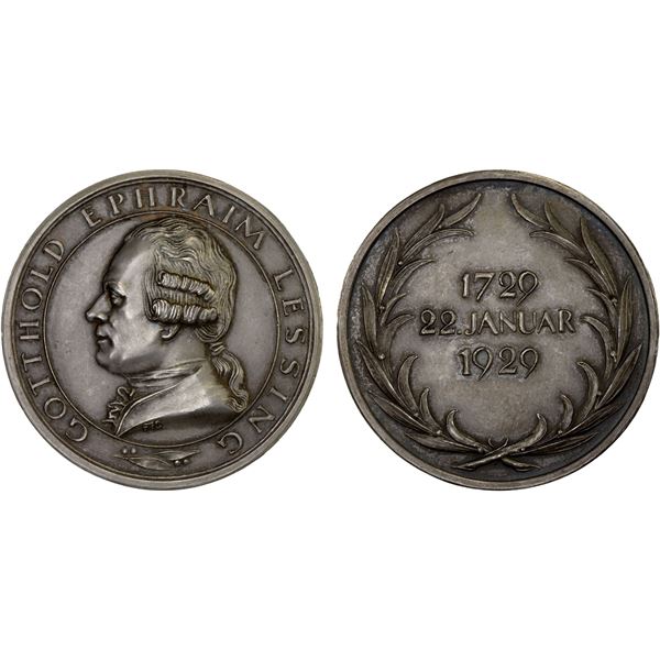 GERMANY: Weimar Republic, AR medal (18.64g), 1929, Unc