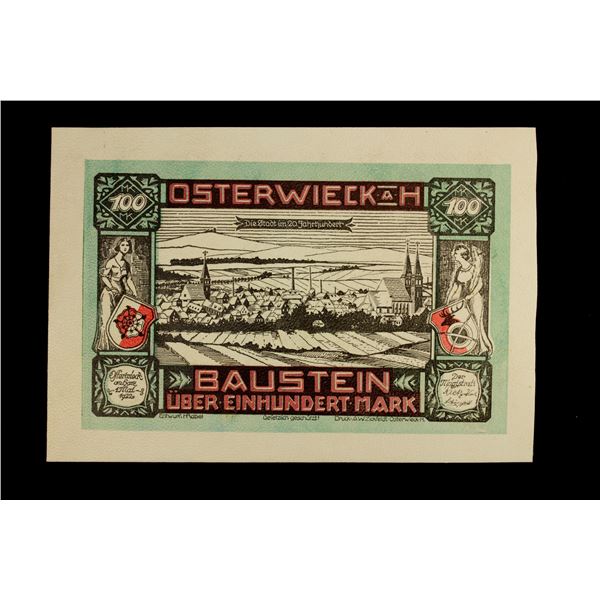 GERMANY: Weimar Republic, 100 mark, 1.5.1922, Choice Unc