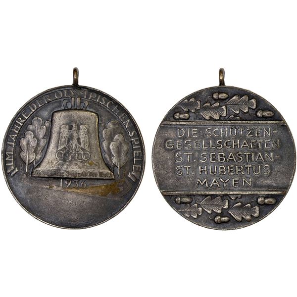 GERMANY: Third Reich, AR medal, 1936, VF