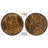 Image 1 : GREAT BRITAIN: Edward VII, 1901-1910, AE penny, 1903, PCGS MS64 RB