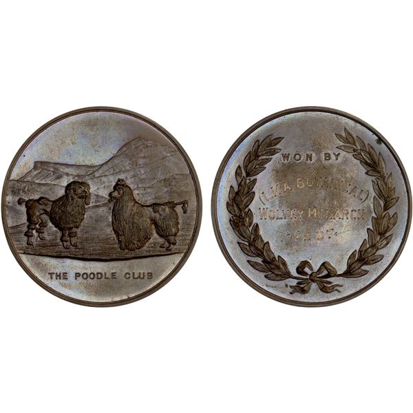 GREAT BRITAIN: AE medal (72.95g), 1907, Unc