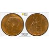 Image 1 : GREAT BRITAIN: George V, 1911-1936, AE penny, 1921, PCGS MS64 BN