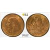 Image 1 : GREAT BRITAIN: George V, 1911-1936, AE penny, 1927, PCGS MS64 RB