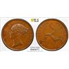 Image 1 : ISLE OF MAN: Victoria, 1837-1901, AE halfpenny, 1839, PCGS MS63 BN