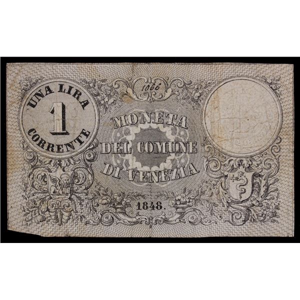 ITALY: VENICE: LOT of 3 banknotes