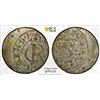 Image 1 : LIVONIA (SWEDISH): Karl XI, 1660-1697, BI solidus, Riga, [16]64, PCGS MS62