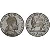 Image 1 : ETHIOPIA: Menelik II, 1889-1913, AR birr, EE1887 (1895), XF