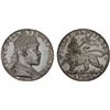 Image 1 : ETHIOPIA: Menelik II, 1889-1913, AR birr, EE1892 (1900), XF