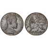 Image 1 : ETHIOPIA: Menelik II, 1889-1913, AR birr, EE1895 (1903), XF