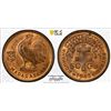 Image 1 : MADAGASCAR: AE 50 centimes, 1943, PCGS MS64 RB