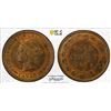 Image 1 : CANADA: Victoria, 1867-1901, AE cent, Heaton, 1882-H, PCGS AU58