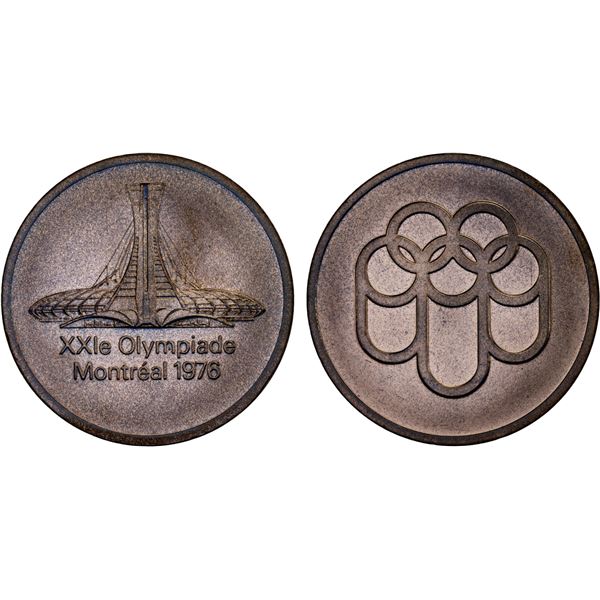 CANADA: AE medal (39.98g), 1976, Choice Unc