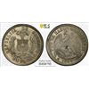 Image 1 : CHILE: Republic, AR peso, 1884-So, PCGS MS64