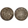 Image 1 : MEXICO: Republic, AR 8 reales (26.94g), 1883-Ca, VF-XF