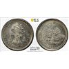 Image 1 : MEXICO: Republic, AR 25 centavos, 1883-Mo, PCGS MS65