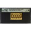 Image 1 : UNITED STATES: 25 cents, 17.7.1862, PMG graded EF45 EPQ