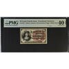 Image 1 : UNITED STATES: 10 cents, 3.3.1863, PMG graded EF40 EPQ