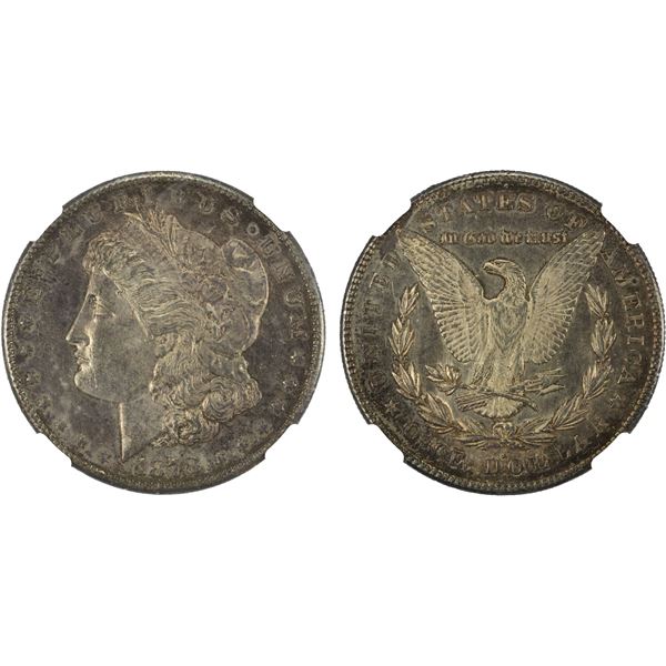 UNITED STATES: AR dollar, 1878-S, NGC MS62