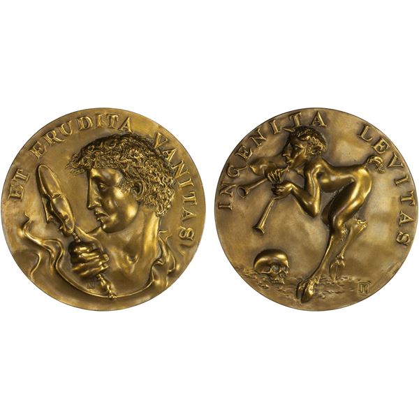 URUGUAY: AE medal (211.7g), ND (1982), Unc