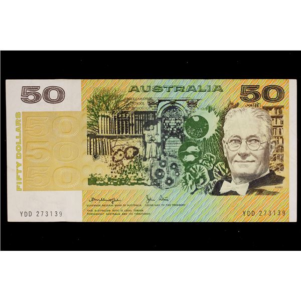 AUSTRALIA: 50 dollars, ND (1979), AU