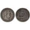 Image 1 : HAWAII: Kalakaua, 1874-1891, AR dime (10 cents), 1883, F-VF