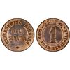Image 1 : NETHERLANDS EAST INDIES: Plantation Tokens, AE dollar, ND (ca. 1889-1904), Unc