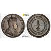 Image 1 : STRAITS SETTLEMENTS: Edward VII, 1901-1910, AE 1/4 cent, 1908, PCGS MS62 BN