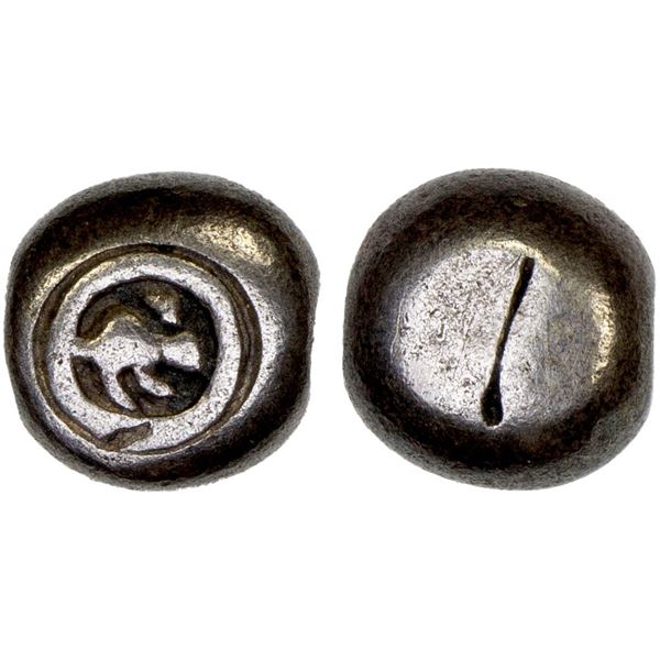 THAILAND: KINGDOMS: AR fuang (1.31g), before 1782, VF