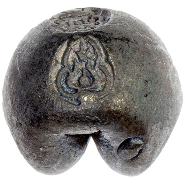 THAILAND: KINGDOMS: Ayutthaya Kingdom, AR baht (14.54g), ca. 15th-17th century, VF-XF