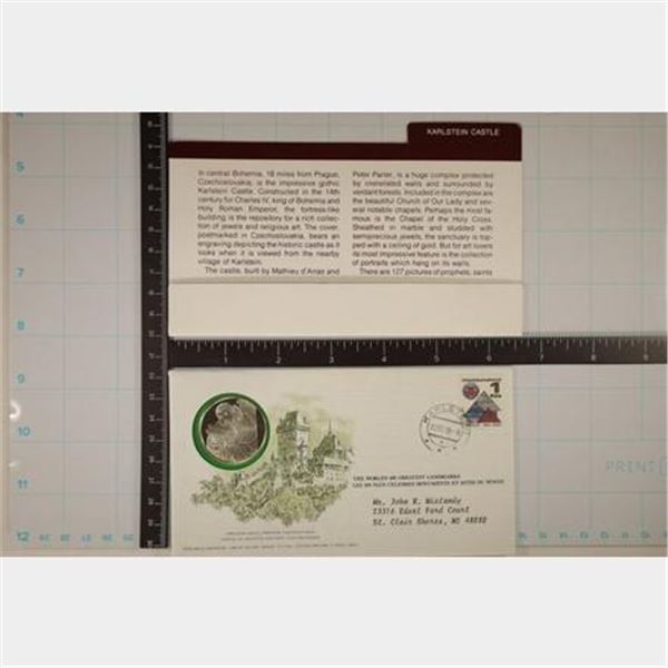 13.9 GRAMS PROOF STERLING SILVER ROUND IN FDC