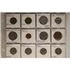 Image 10 : 81 VARIOUS FLIPPED AND ATRIBUTED WORLD COINS