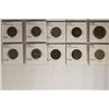 Image 3 : 81 VARIOUS FLIPPED AND ATRIBUTED WORLD COINS
