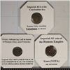 Image 2 : 3 ROMAN ANCIENT COINS: 375-392 A.D. VALENTINIAN II