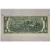 Image 2 : CRISP UNC 1976 US $2 GREEN SEAL BILL WITH POSTALLY