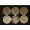 Image 2 : 1960, 2-1961, 2-1962 & 1964 MEXICO SILVER PESOS