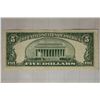 Image 2 : 1953-A $5 SILVER CERTIFICATE BLUE SEAL XF++