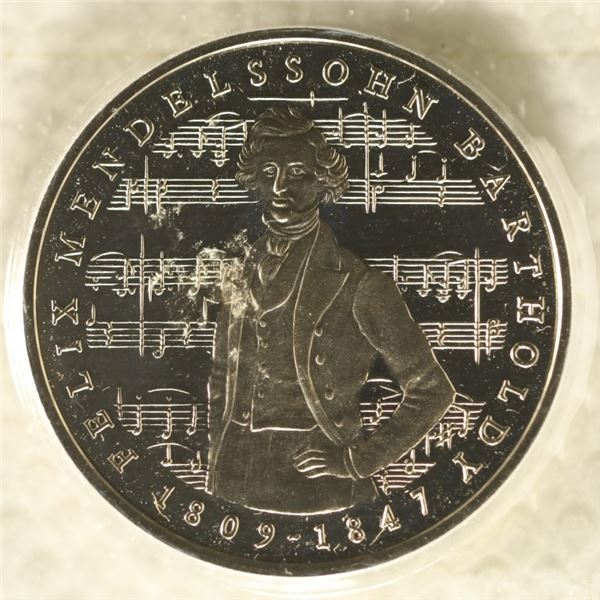 1984 GERMAN 5 MARK PF IN ORIGINAL MINT PACKAGING