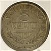Image 2 : 1961 SILVER AUSTRIA 5 SHILLING .1070 OZ. ASW