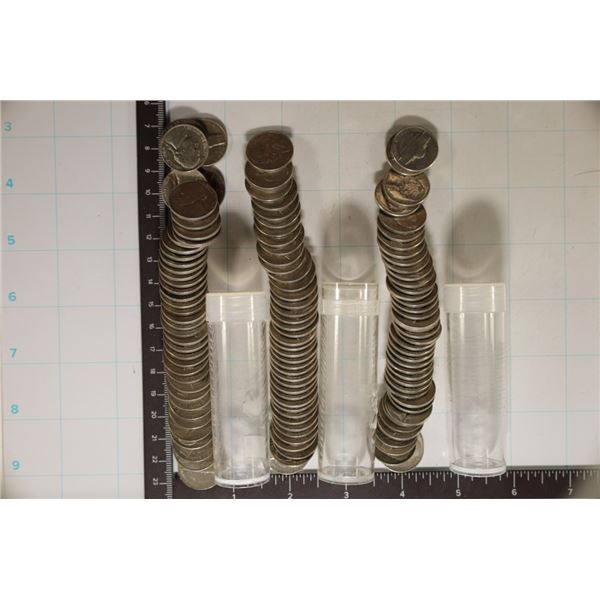 $6 FACE VALUE US NICKELS: 1963'S, 64'S, 65'S,