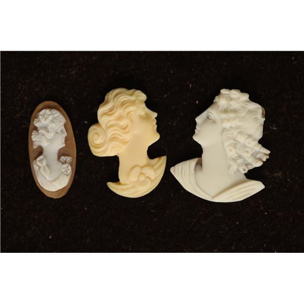 7-MODERN INTAGLIOS: 3/4" IN SIZE