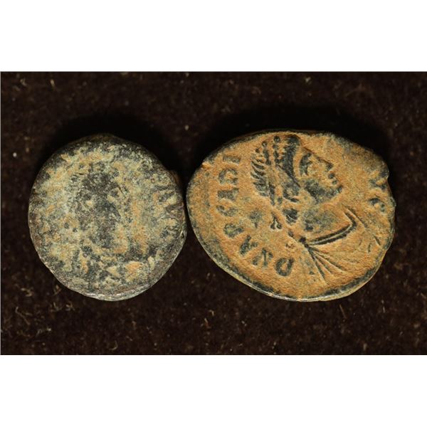 2-ROMAN ANCIENT COINS