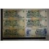 Image 2 : 6-FILIPINAS BILLS: 1-2 PISO & 5-5 PISO'S. THE 2 &